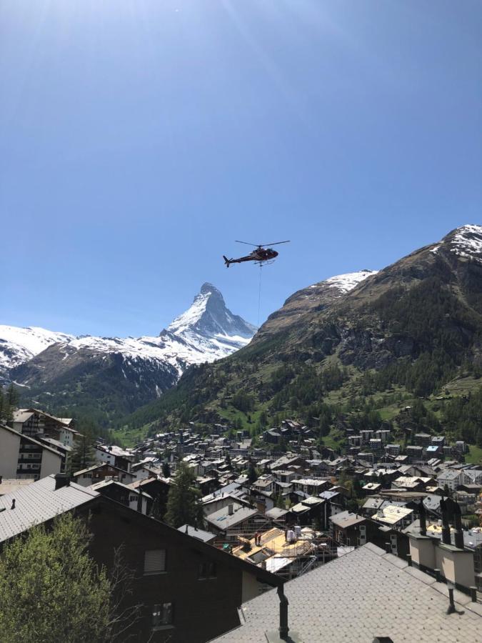 Wohnung Haus St. Martin Zermatt Exterior foto